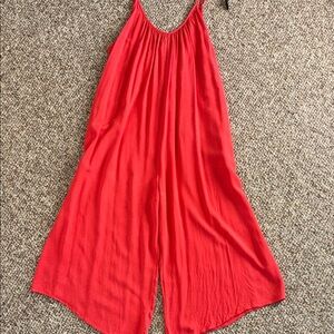 Hunter Vibrant Red Jumpsuit